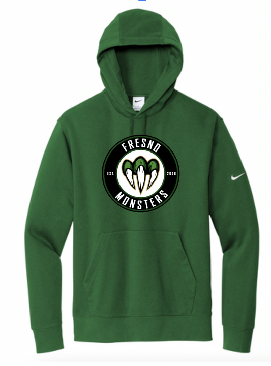 Nike Patch Hoodie Green